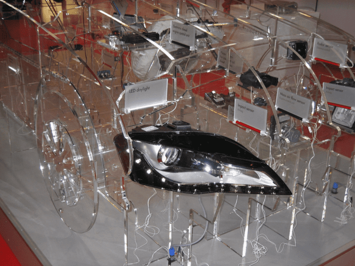 Детали автомобиля с использованием нанотехнологий (Выставка Роснано, 2008г.)